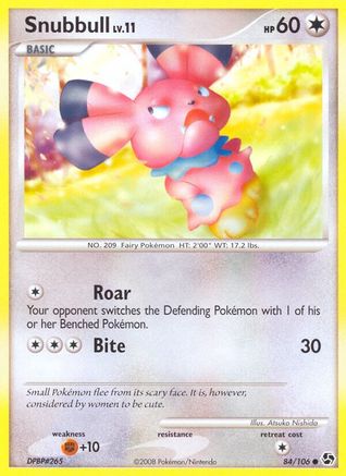 Snubbull (84/106) [Diamond & Pearl: Great Encounters] - Trinity Hobby
