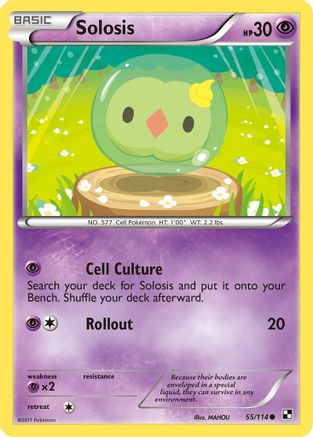 Solosis (55/114) [Black & White: Base Set] - Trinity Hobby
