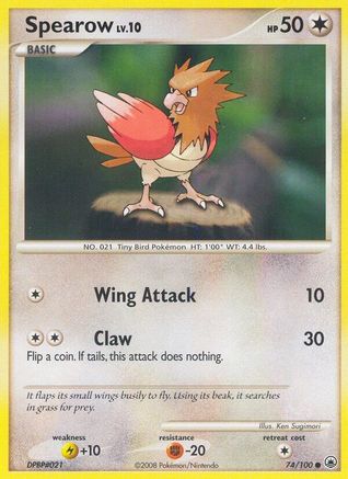 Spearow (74/100) [Diamond & Pearl: Majestic Dawn] - Trinity Hobby