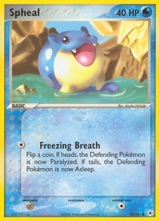 Spheal (74/101) [EX: Hidden Legends] - Trinity Hobby