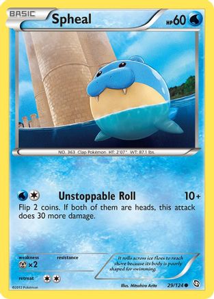 Spheal (29/124) [Black & White: Dragons Exalted] - Trinity Hobby