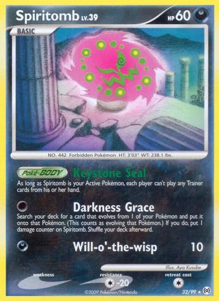 Spiritomb (32/99) [Platinum: Arceus] - Trinity Hobby
