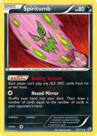 Spiritomb (87/113) [Black & White: Legendary Treasures] - Trinity Hobby