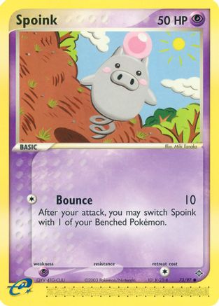 Spoink (73/97) [EX: Dragon] - Trinity Hobby