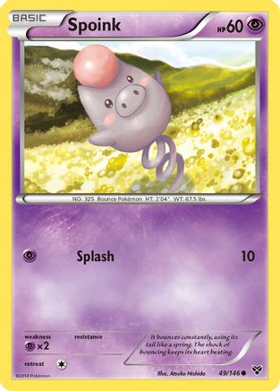 Spoink (49/146) [XY: Base Set] - Trinity Hobby