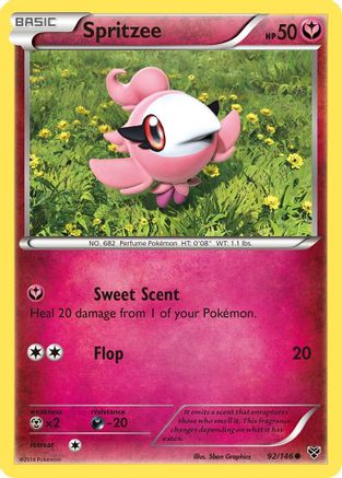 Spritzee (92/146) [XY: Base Set] - Trinity Hobby