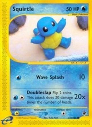 Squirtle (131/165) [Expedition: Base Set] - Trinity Hobby