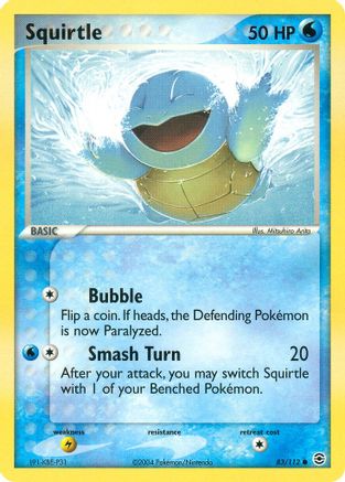 Squirtle (83/112) [EX: FireRed & LeafGreen] - Trinity Hobby
