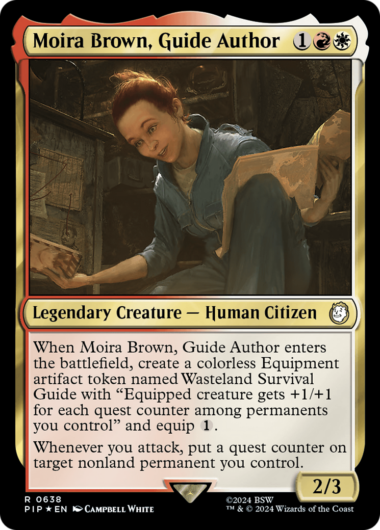 Moira Brown, Guide Author (Surge Foil) [Fallout] - Trinity Hobby
