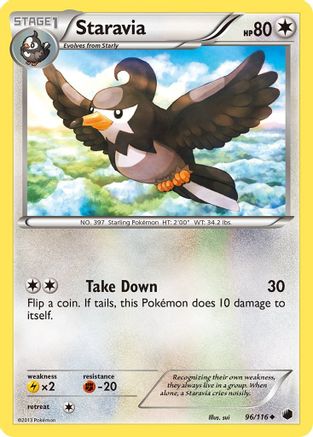 Staravia (96/116) [Black & White: Plasma Freeze] - Trinity Hobby