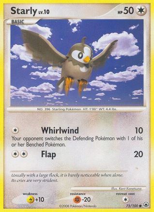 Starly (75/100) [Diamond & Pearl: Majestic Dawn] - Trinity Hobby
