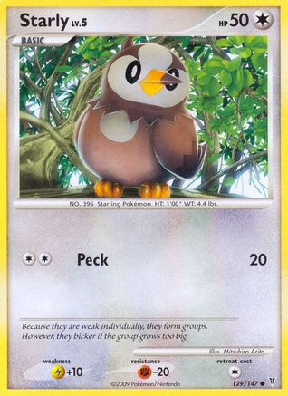 Starly (129/147) [Platinum: Supreme Victors] - Trinity Hobby