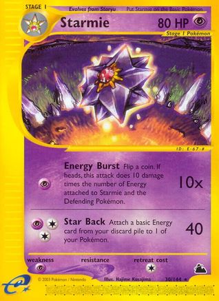 Starmie (30/144) [Skyridge] - Trinity Hobby