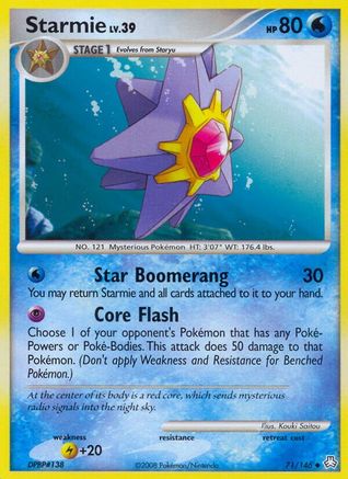 Starmie (71/146) [Diamond & Pearl: Legends Awakened] - Trinity Hobby