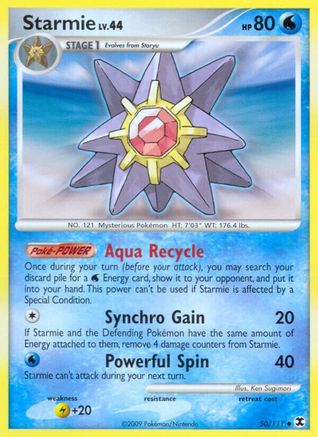 Starmie (50/111) [Platinum: Rising Rivals] - Trinity Hobby