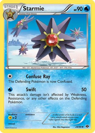 Starmie (24/99) [Black & White: Next Destinies] - Trinity Hobby