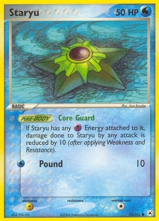 Staryu (75/101) [EX: Hidden Legends] - Trinity Hobby