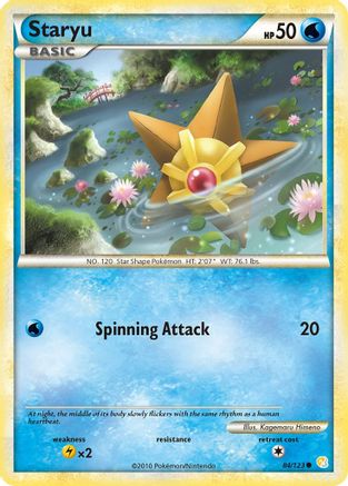 Staryu (84/123) [HeartGold & SoulSilver: Base Set] - Trinity Hobby