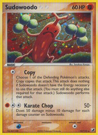 Sudowoodo (15/115) [EX: Unseen Forces] - Trinity Hobby