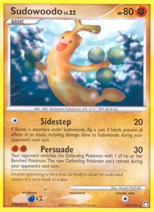 Sudowoodo (35/123) [Diamond & Pearl: Mysterious Treasures] - Trinity Hobby