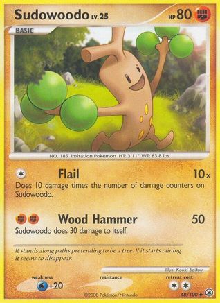 Sudowoodo (48/100) [Diamond & Pearl: Majestic Dawn] - Trinity Hobby