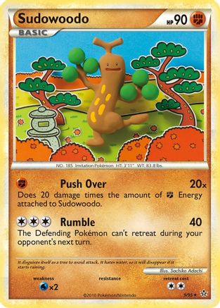 Sudowoodo (9/95) [HeartGold & SoulSilver: Unleashed] - Trinity Hobby