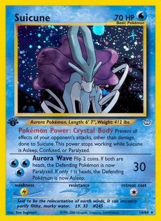 Suicune (14/64) [Neo Revelation Unlimited] - Trinity Hobby