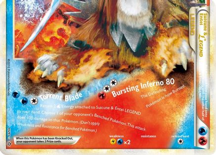 Suicune & Entei LEGEND (95/95) [HeartGold & SoulSilver: Unleashed] - Trinity Hobby