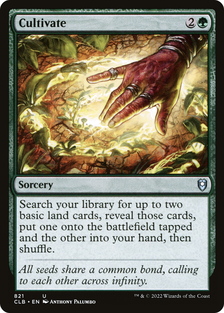 Cultivate [Commander Legends: Battle for Baldur's Gate] - Trinity Hobby