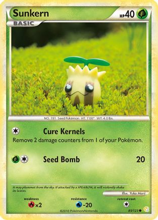 Sunkern (85/123) [HeartGold & SoulSilver: Base Set] - Trinity Hobby