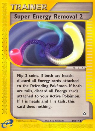 Super Energy Removal 2 (134/147) [Aquapolis] - Trinity Hobby