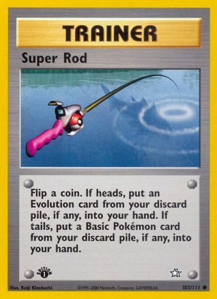 Super Rod (103/111) [Neo Genesis 1st Edition] - Trinity Hobby