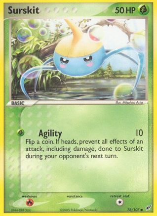 Surskit (78/107) (Stamped) [EX: Deoxys] - Trinity Hobby