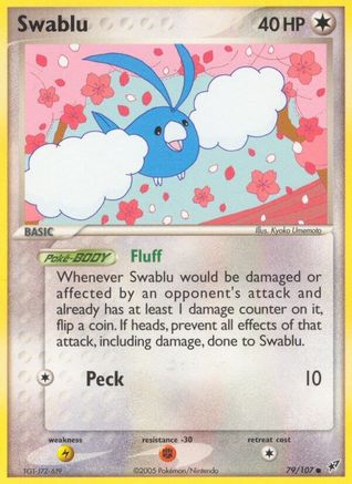 Swablu (79/107) (Stamped) [EX: Deoxys] - Trinity Hobby
