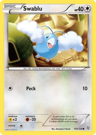 Swablu (105/124) [Black & White: Dragons Exalted] - Trinity Hobby