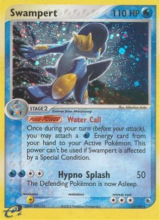 Swampert (13/109) [EX: Ruby & Sapphire] - Trinity Hobby