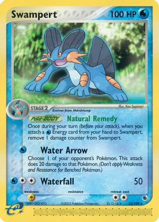 Swampert (23/109) [EX: Ruby & Sapphire] - Trinity Hobby