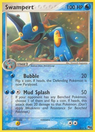Swampert (5/17) [POP Series 1] - Trinity Hobby