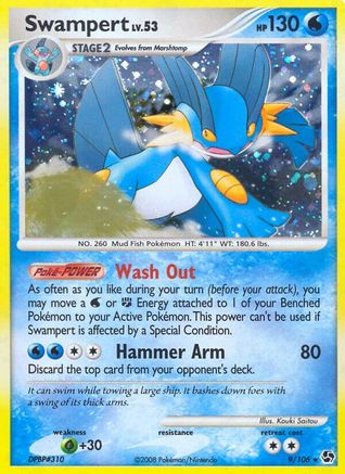 Swampert (9/106) [Diamond & Pearl: Great Encounters] - Trinity Hobby