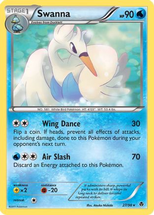 Swanna (27/98) [Black & White: Emerging Powers] - Trinity Hobby