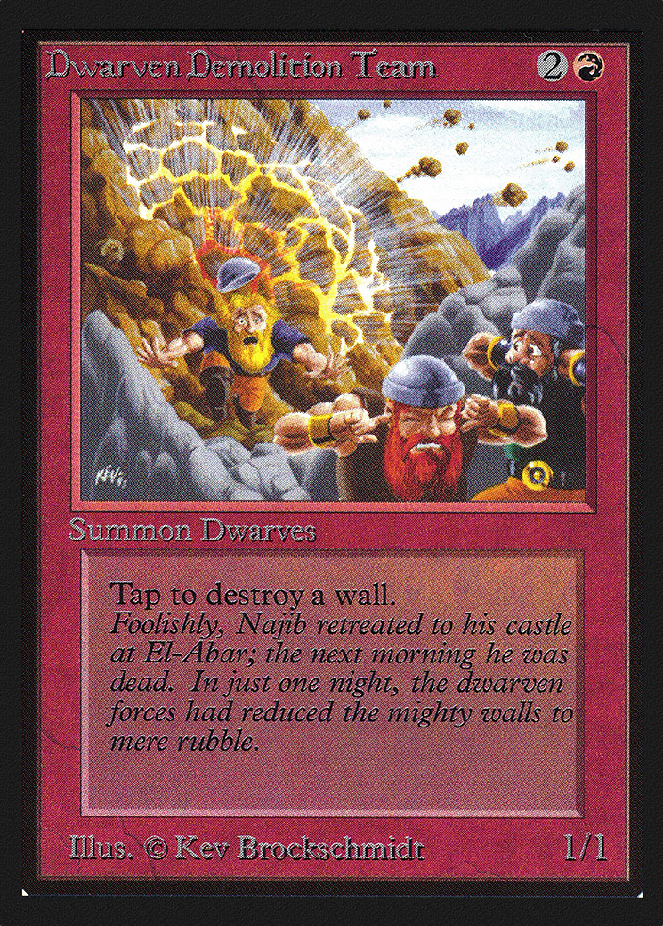 Équipe de démolition naine [Édition collector] 