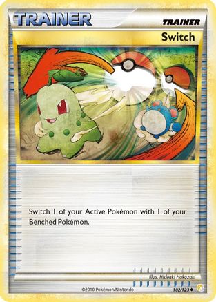 Switch (102/123) [HeartGold & SoulSilver: Base Set] - Trinity Hobby