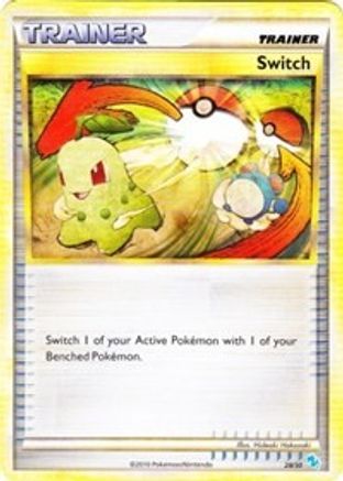 Switch (28/30) [HeartGold & SoulSilver: Trainer Kit - Gyarados] - Trinity Hobby