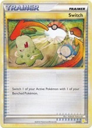 Switch (24/30) [HeartGold & SoulSilver: Trainer Kit - Raichu] - Trinity Hobby
