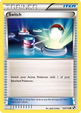 Switch (104/114) [Black & White: Base Set] - Trinity Hobby
