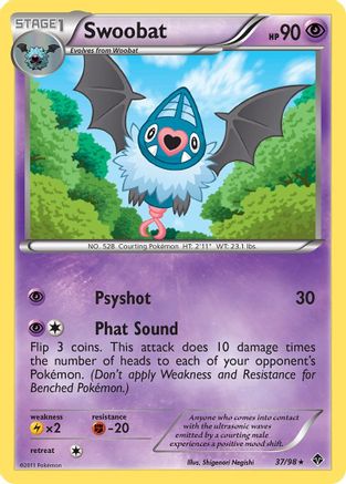 Swoobat (37/98) [Black & White: Emerging Powers] - Trinity Hobby