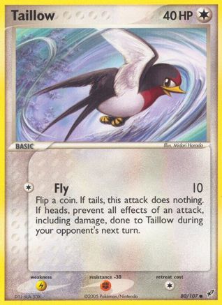 Taillow (80/107) (Stamped) [EX: Deoxys] - Trinity Hobby