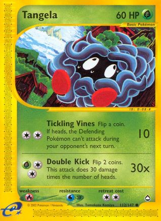 Tangela (112/147) [Aquapolis] - Trinity Hobby