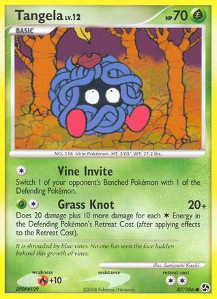 Tangela (87/106) [Diamond & Pearl: Great Encounters] - Trinity Hobby