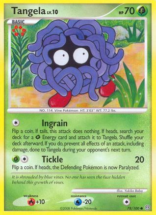 Tangela (78/100) [Diamond & Pearl: Stormfront] - Trinity Hobby